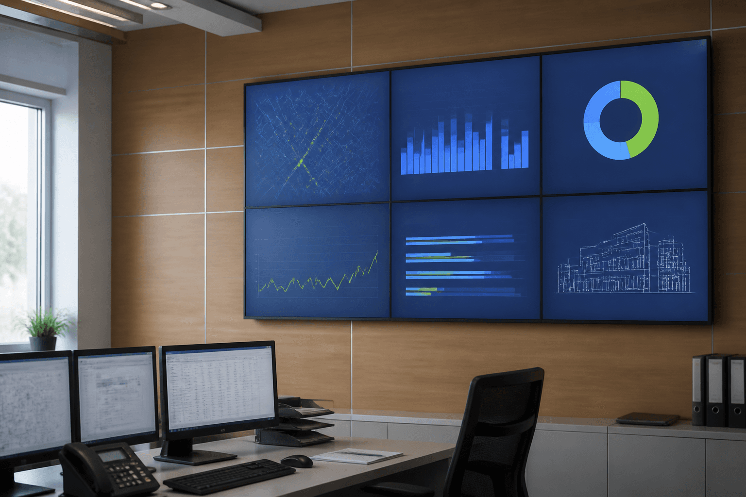 Экраны в диспетчерской ЖКХ: может ли digital signage снизить аварийность и нагрузку на диспетчера без нового ПО — гипотеза для управляющей компании