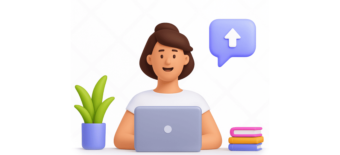 Иллюстрация загрузки контента